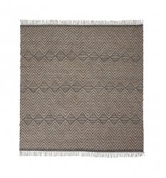 House Doctor RANJAR Ręcznie Tkany Dywan 250x250 cm Naturalny