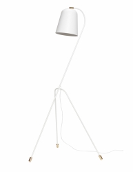Hübsch SOFT Lampa Podłogowa 156 cm / Biała