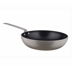 Alessi TAMA Wok - Patelnia z Powłoką Nieprzywierającą 28 cm