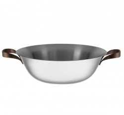 Alessi EDO Wok Stalowy 36 cm