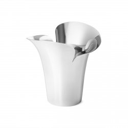 Georg Jensen BLOOM BOTANICA Stalowa Doniczka do Kwiatów 22 cm Polerowna