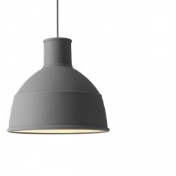 Muuto UNFOLD Lampa Silikonowa 32 cm Ciemnoszara