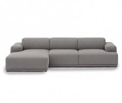 Muuto CONNECT SOFT Sofa Modułowa 3-Osobowa Konfiguracja 3 - Szara