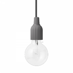 Lyngby LP FITTING #01 Lampa Wisząca - Ciemnoszara