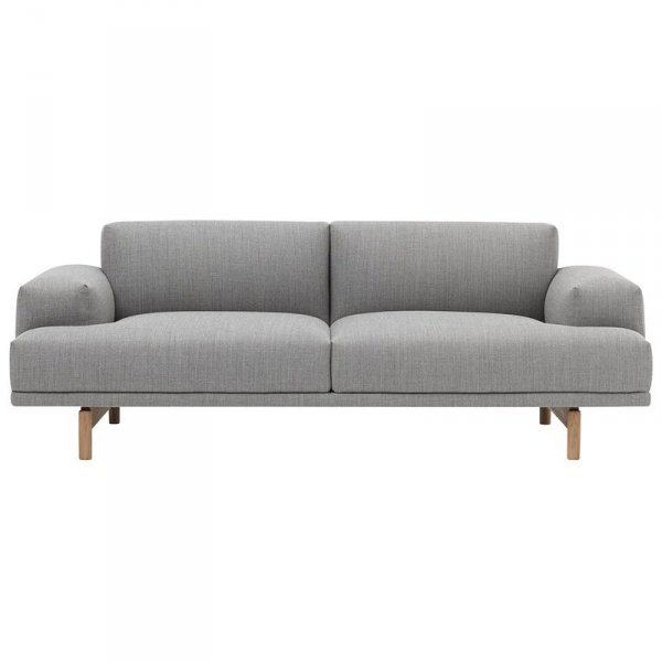 Muuto COMPOSE Sofa 2-Osobowa - Szara (Fiord 151)