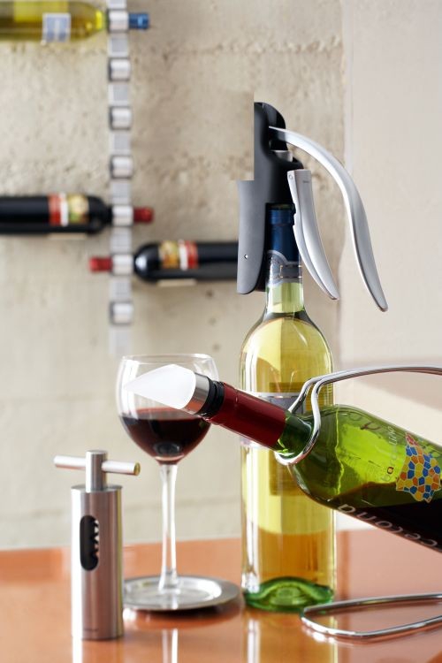 Blomus CIOSO Ścienny Wieszak na Wino - Uchwyt na Butelki