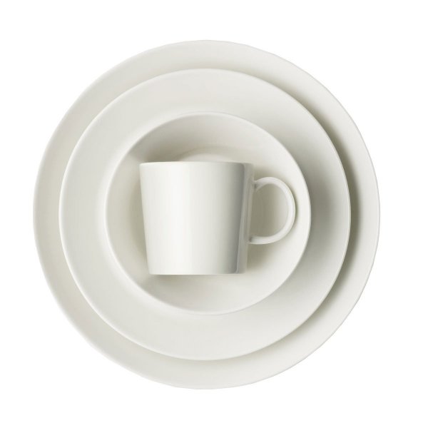 Iittala TEEMA Zestaw Startowy Porcelany 16 El. Biały