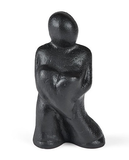 Morso SCULPTURE Żeliwna Figurka Dekoracyjna - &quot;Always follow your heart in all of life’s choices&quot;