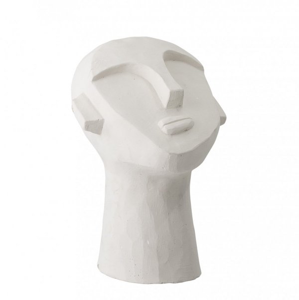 Bloomingville INDO Rzeźba Dekoracyjna 22 cm / Głowa z Cementu
