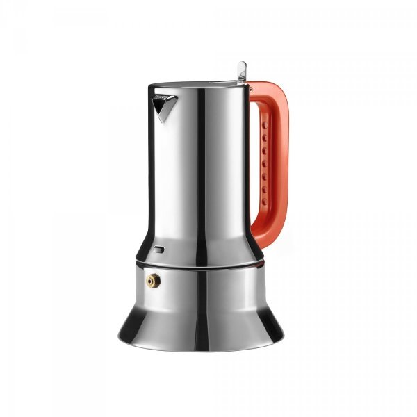 Alessi 9090 Kawiarka - Zaparzacz do Espresso 300 ml Manico Forato - Edycja Limitowana 100-Lecie Alessi