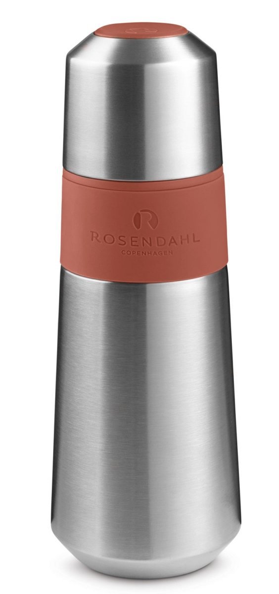 Rosendahl GRAND CRU Stalowy Termos Podróżny 650 ml Terracotta