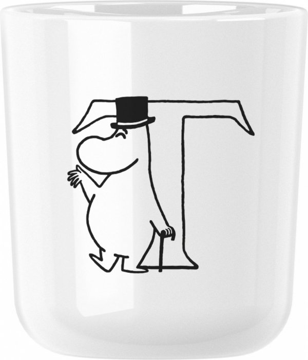 RIG-TIG by Stelton MOOMIN ABC Kubek dla Dzieci - Muminki - Litera T