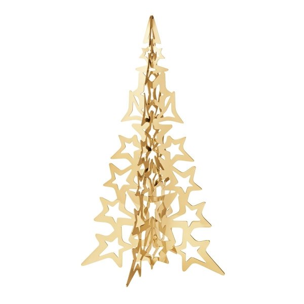 Georg Jensen CHRISTMAS Choinka Dekoracyjna 20 cm Złota