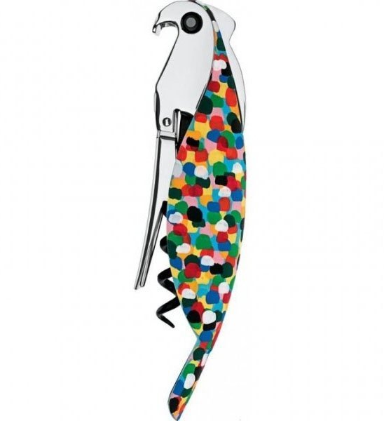 Alessi PARROT PROUST Korkociąg Somelierski / Kolorowy