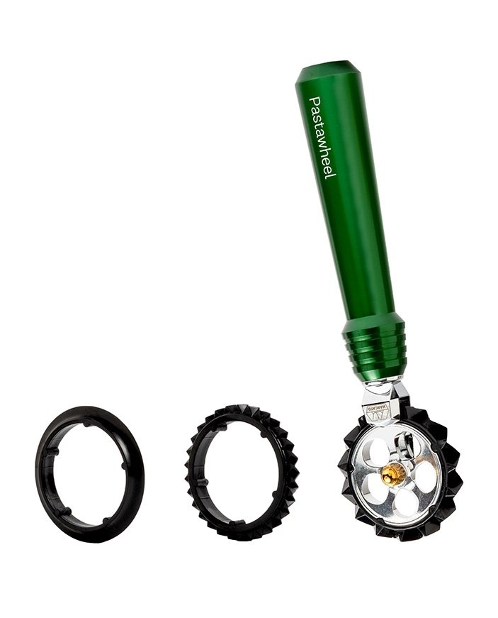Marcato DESIGN LINE Obrotowy Nóż Kółko do Krojenia Makaronu / Zielony