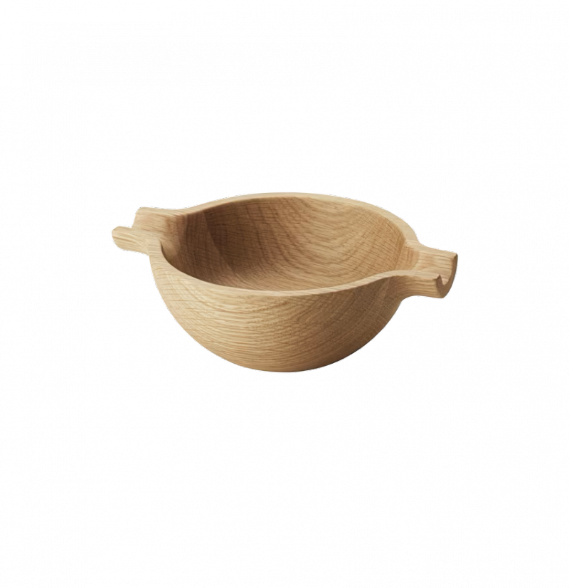 Georg Jensen KOPPEL Drewniana Miska Dekoracyjna 15,3 cm
