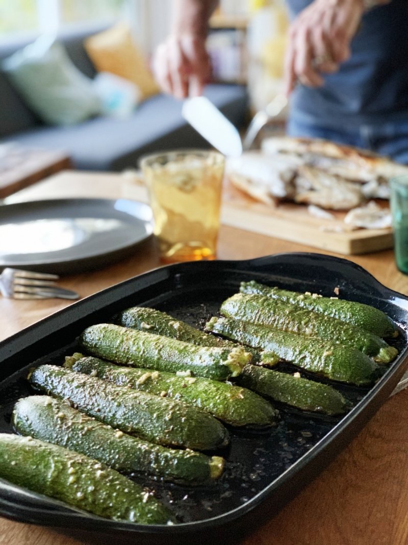 Emile Henry GRILL Ceramiczna Patelnia do Grillowania / Czarna