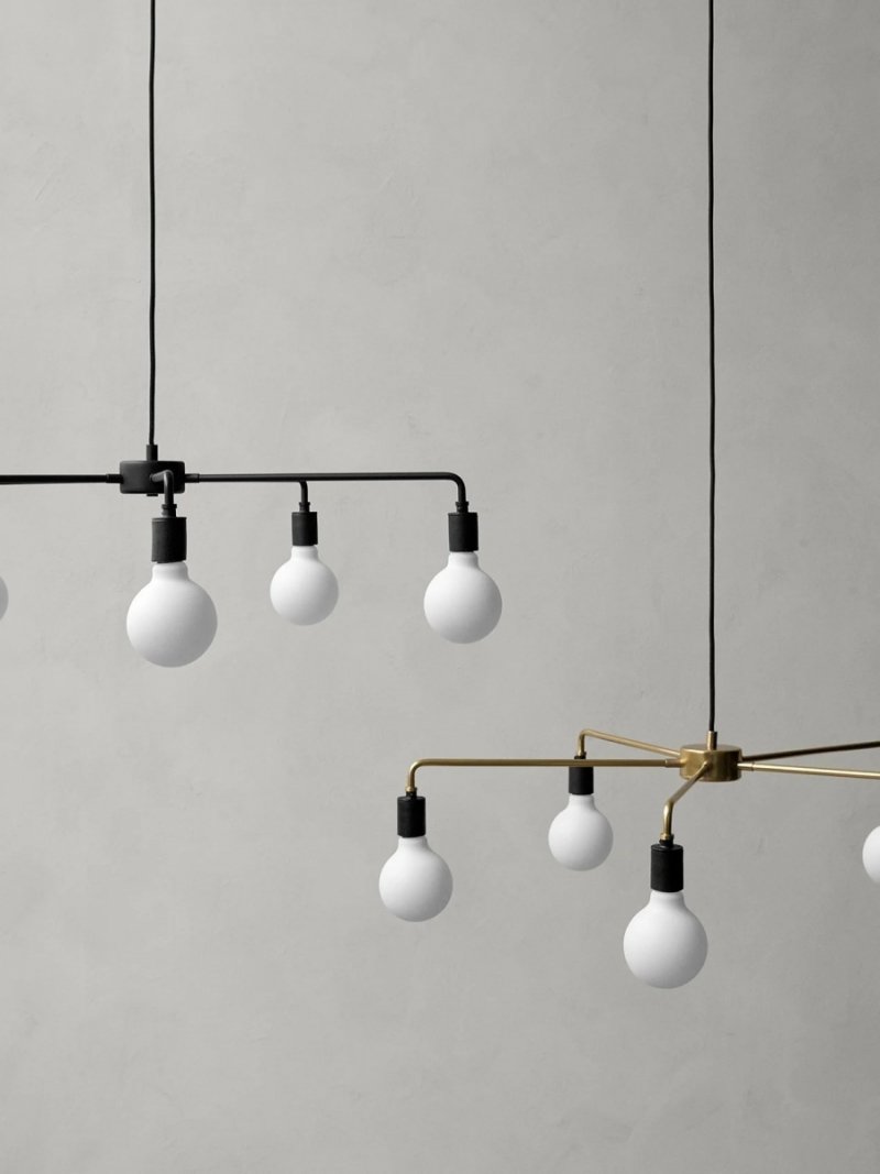 Menu CHAMBERS 76 Lampa Wisząca 76 cm / Czarna