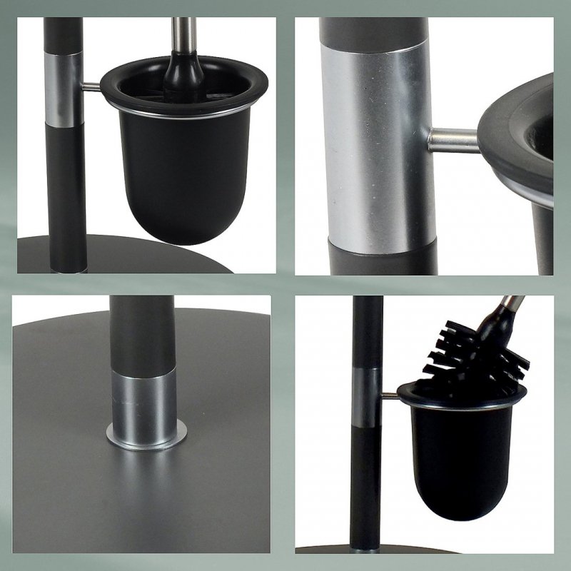 Zestaw WC Sinerio – połączenie chromu i czerni