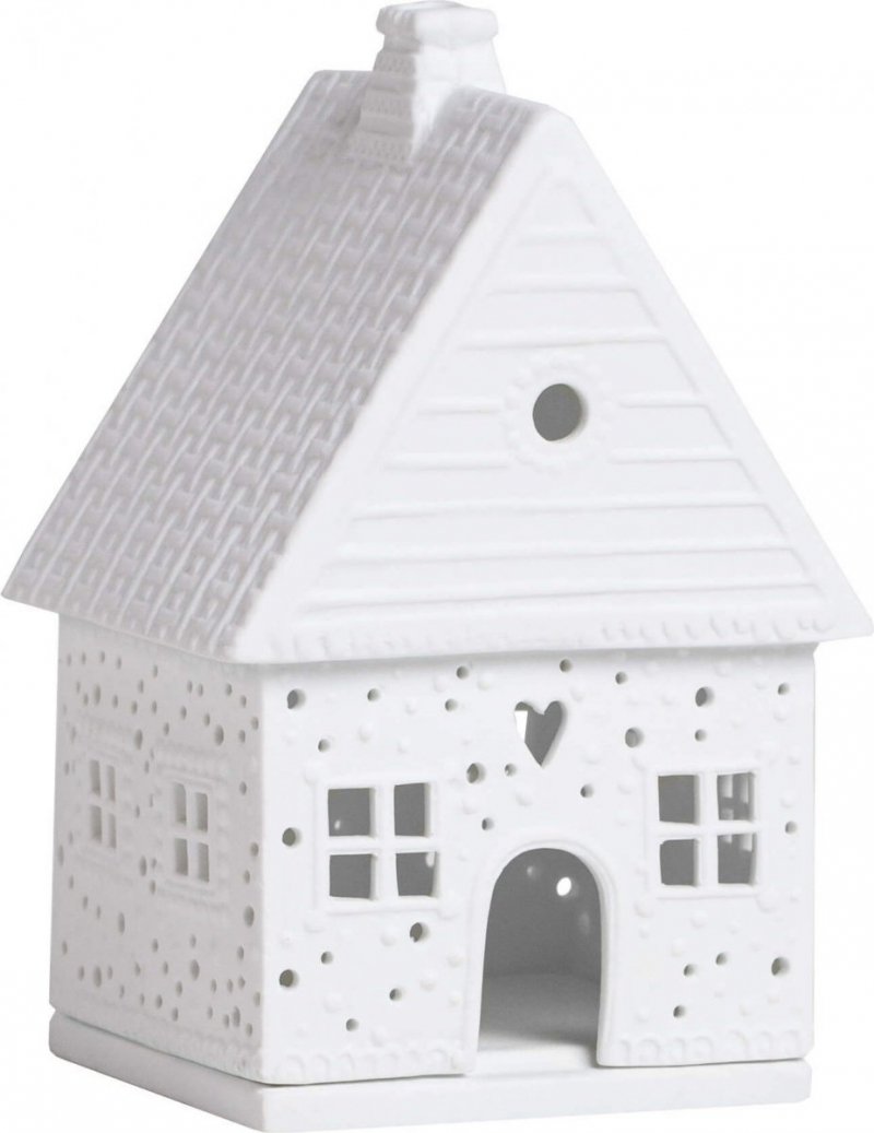 Rader HOME Świecznik - Lampion - Domek Chatka z Piernika ze Śnieżnymi Kulami