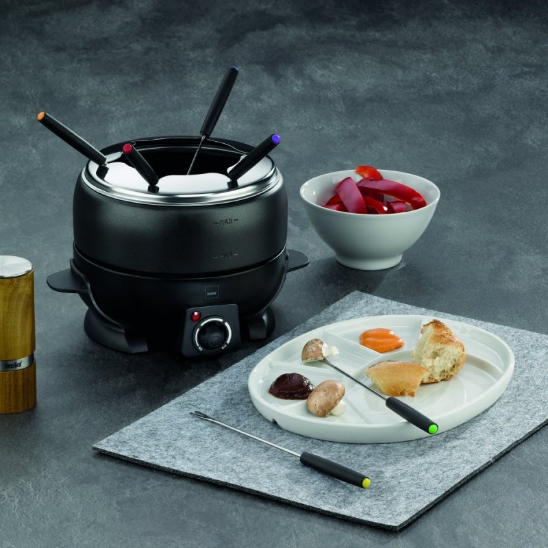 Kela COUNTRY Fondue Elektryczne - Zestaw dla 6 Osób