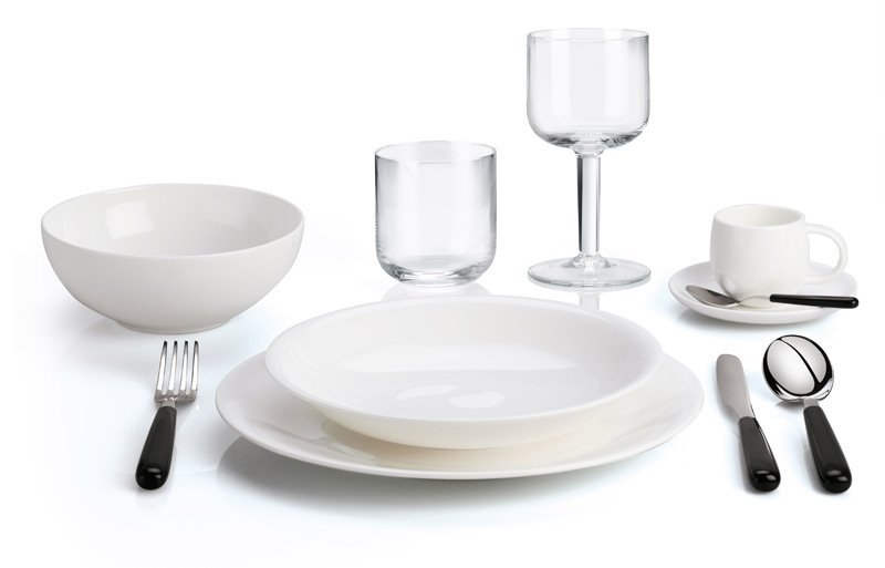 A di Alessi ALL-TIME Filiżanka do Herbaty 270 ml Biała