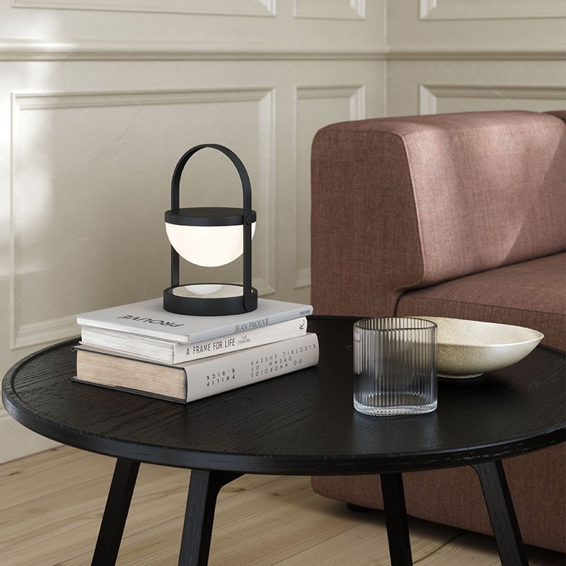 Andersen Furniture A-FLASH Bezprzewodowa Lampa LED / Czarna