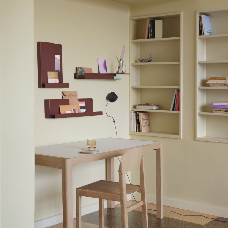 Muuto FOLDED Półka Ścienna 62 cm / Czerwona
