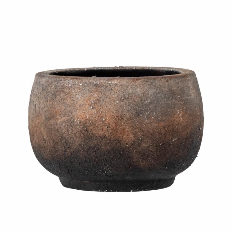 Bloomingville THIRA Osłonka na Doniczkę 15 cm Terakota / Brązowa