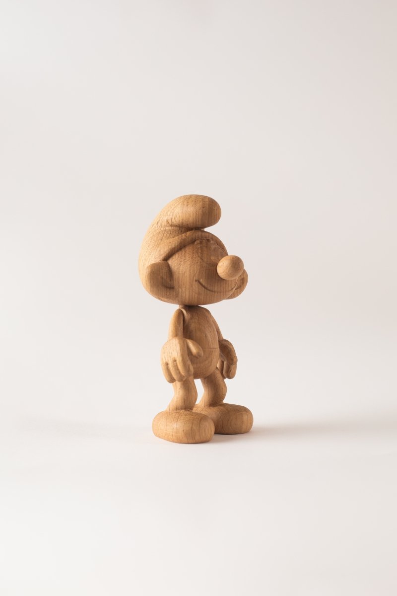 boyhood SMURFS Figurka Drewniana Smerfa / Dąb Naturalny