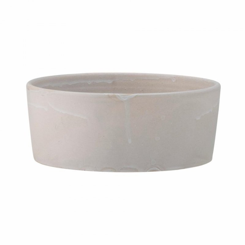 Bloomingville BUDDY Ceramiczna Miska dla Psa 17,5 cm / Biała