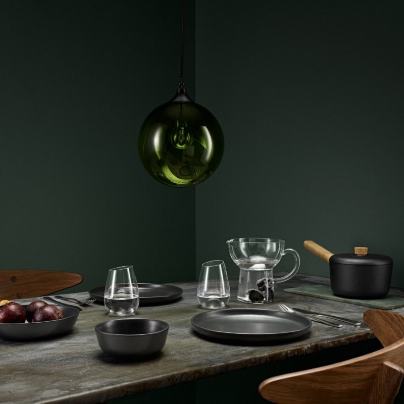 Eva Solo NORDIC KITCHEN Talerz Płaski 17 cm Czarny