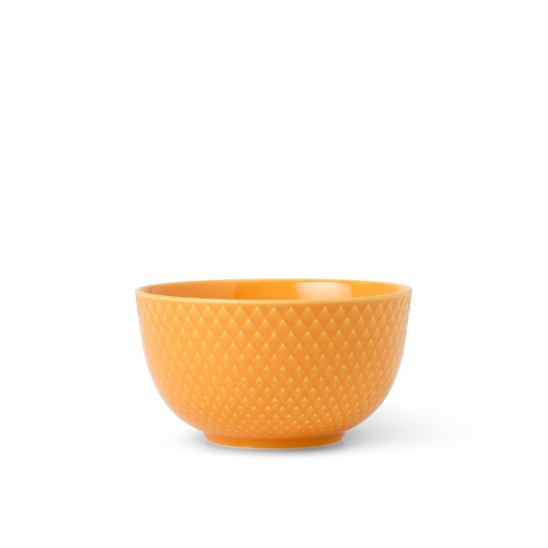 Lyngby Porcelain RHOMBE COLOR Miska 11 cm Żółta