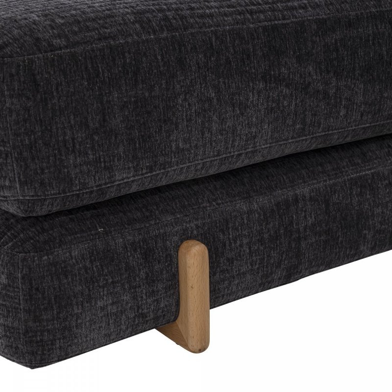 Bloomingville GROOVE Sofa Rozkładana z Funkcją Spania / Ciemnoszara