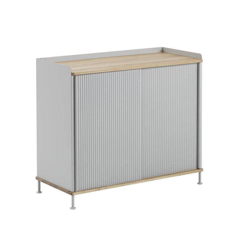 Muuto ENFOLD Komoda Wysoka 94 cm Szara