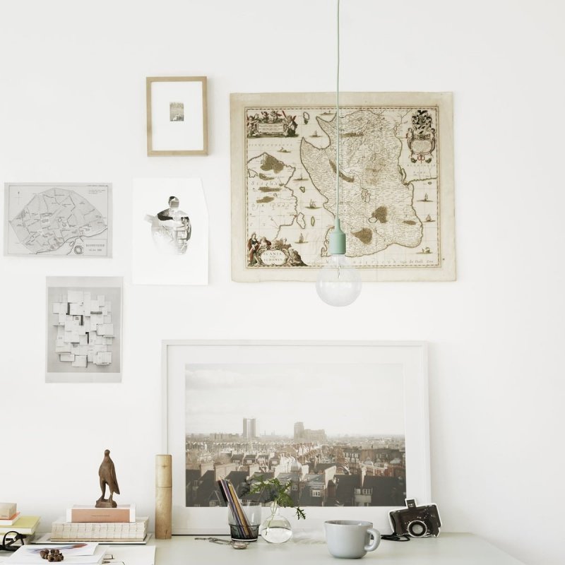 Muuto E27 Lampa Żarówka LED Jasnoniebieska
