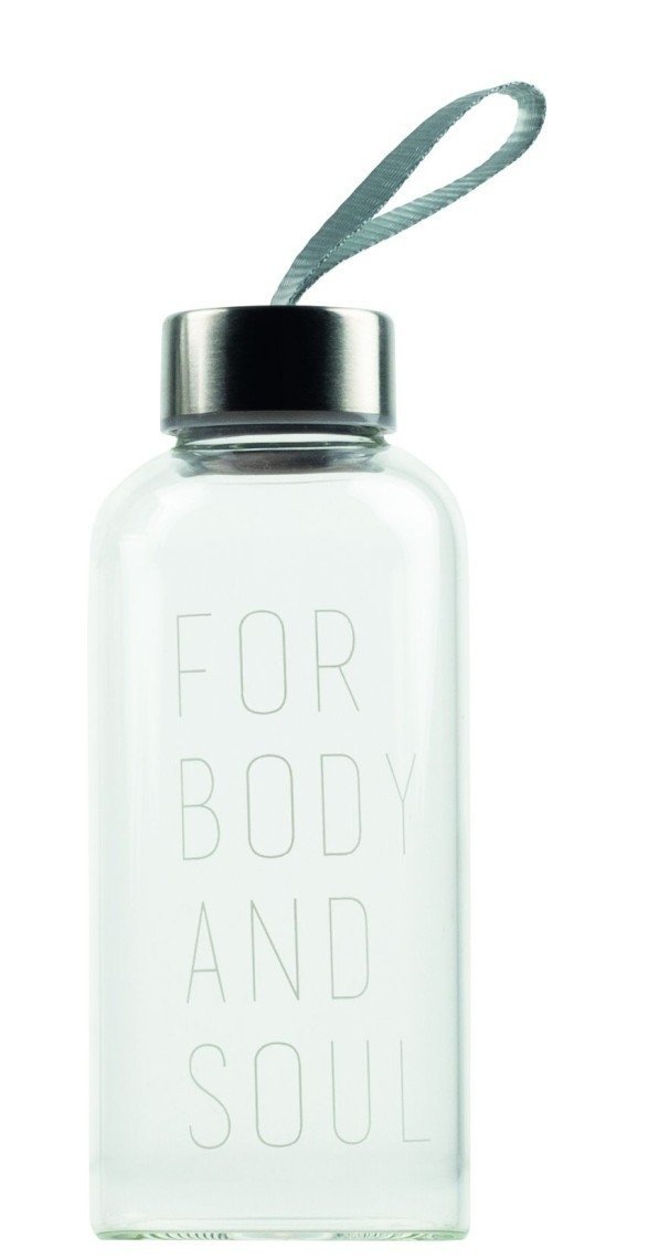 Rader HOME Szklana Butelka do Wody 450 ml