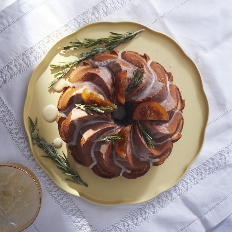 Emile Henry MADELEINE Talerz do Serwowania Ciasta 31 cm / Różowy