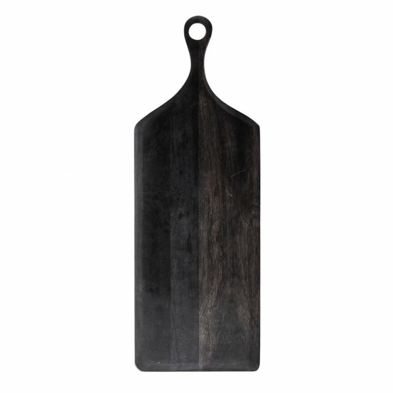 Bloomingville OKAI Deska do Serwowania z Drewna Akacji 70 cm / Czarna