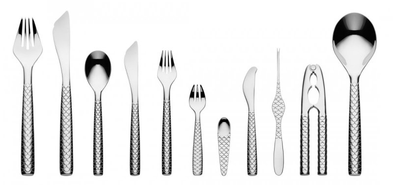 Alessi COLOMBINA FISH Nóż do Ostryg