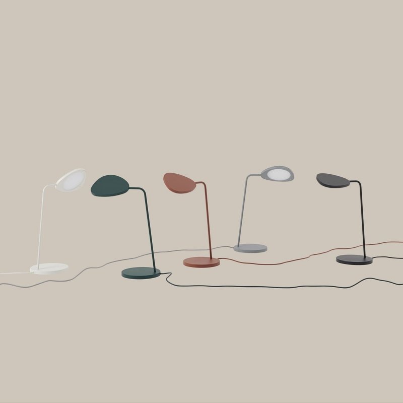 Muuto LEAF Lampa Biurkowa - Czarna