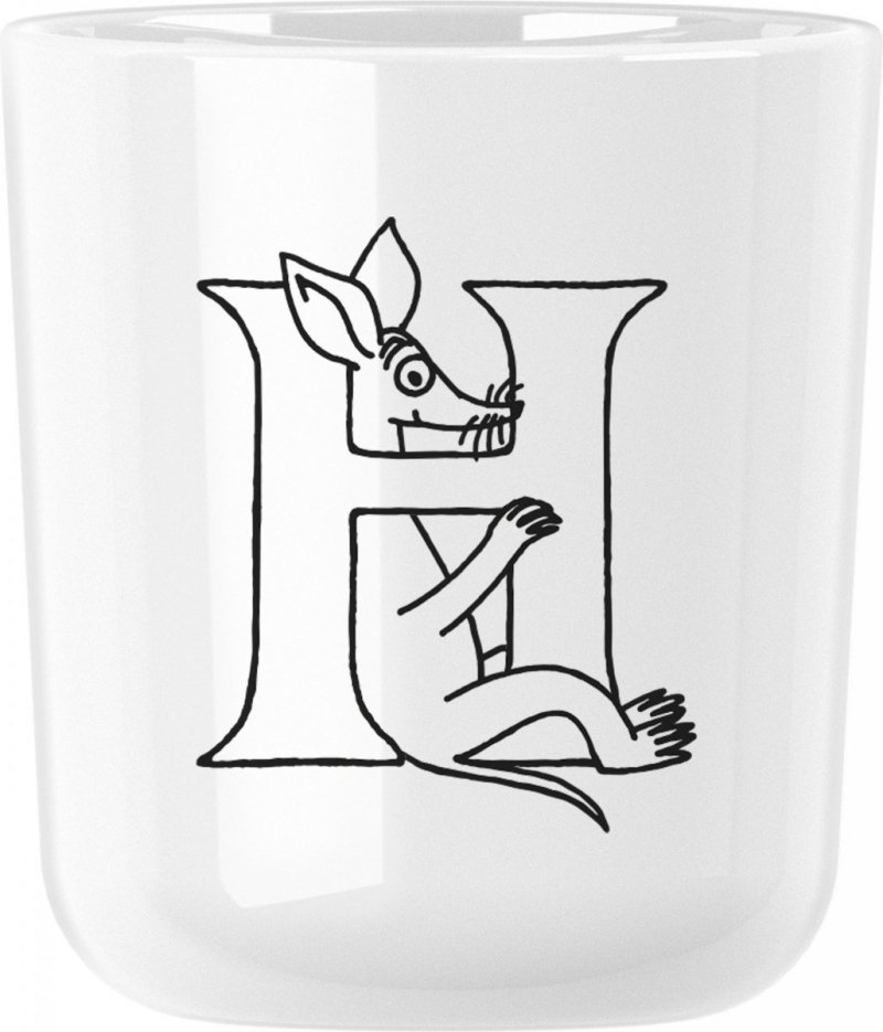RIG-TIG by Stelton MOOMIN ABC Kubek dla Dzieci - Muminki - Litera H