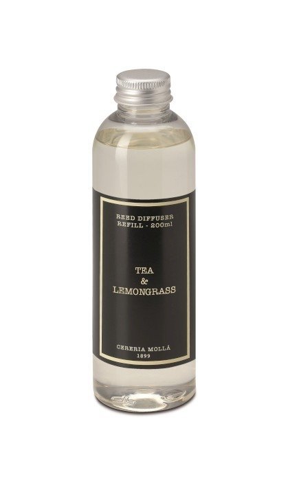 Cereria Molla BOUTIQUE Uzupełniacz do Dyfuzora 200 ml Tea and Lemongrass