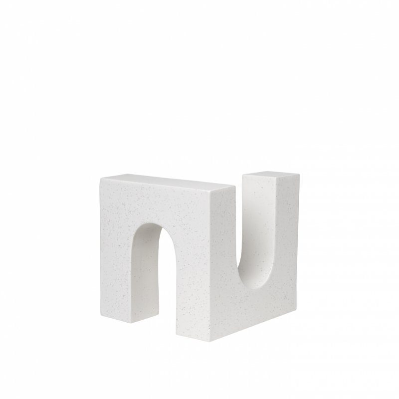 Kristina dam studio BRICK Rzeźba Dekoracyjna / Biała
