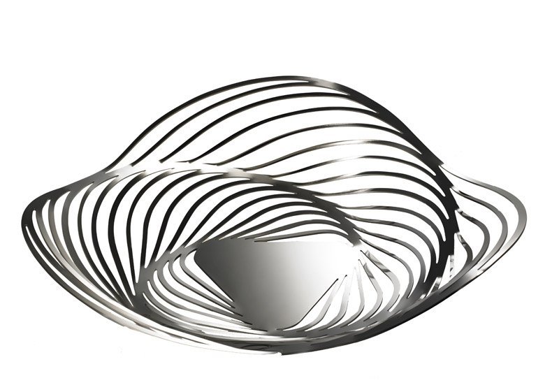 Alessi TRINITY Kosz na Owoce 43 cm - Stalowy