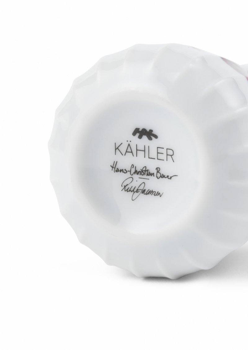Kähler HAMMERSHØI CHRISTMAS Świąteczna Zawieszka Choinkowa - Bałwanek 9 cm / Pani Bałwankowa
