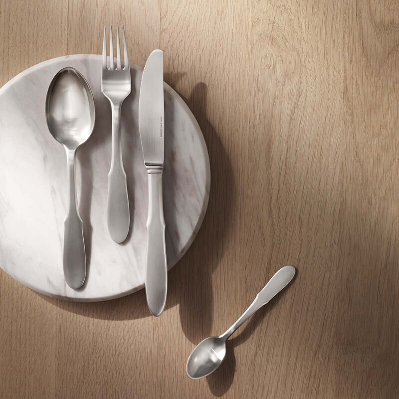 Georg Jensen MITRA Widelczyki do Ciasta 4 Szt.