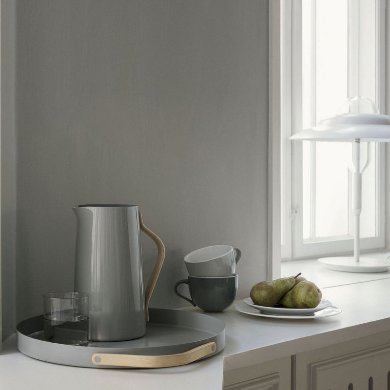 Stelton EMMA Taca do Serwowania Okrągła 35 cm Szara