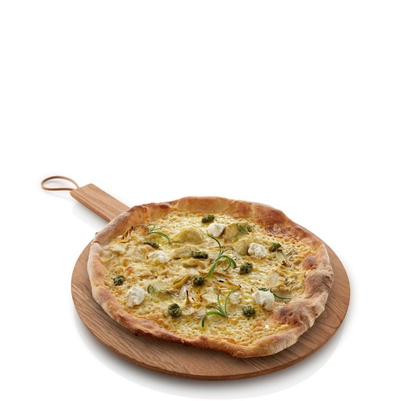 Eva Solo NORDIC KITCHEN Dębowa Deska do Serwowania Pizzy, Krojenia, Siekania 35 cm