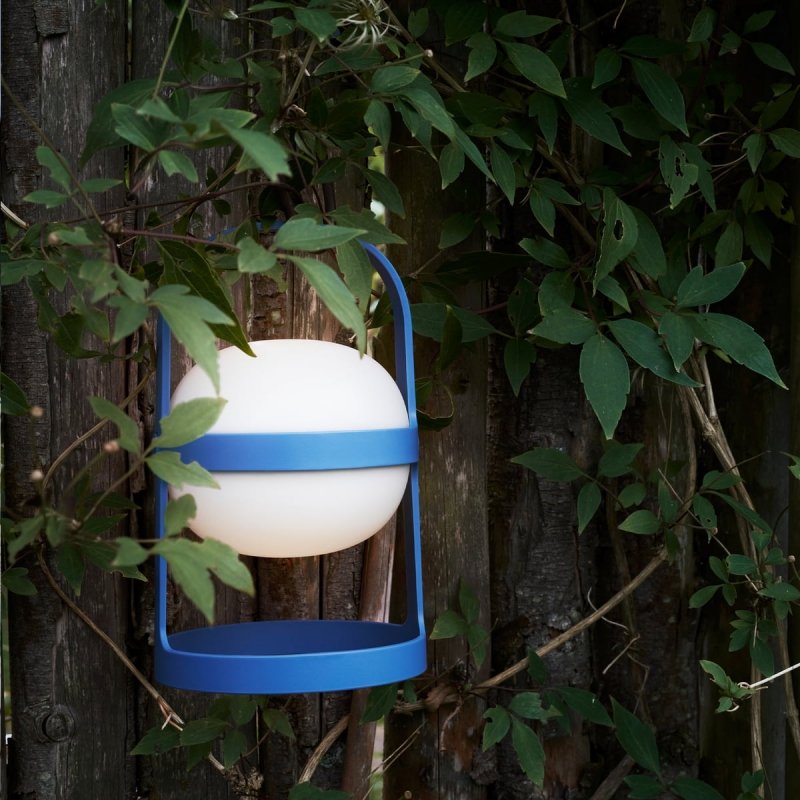 Rosendahl SOFT Bezprzewodowa Solarna Lampa LED 25 cm / Niebieska